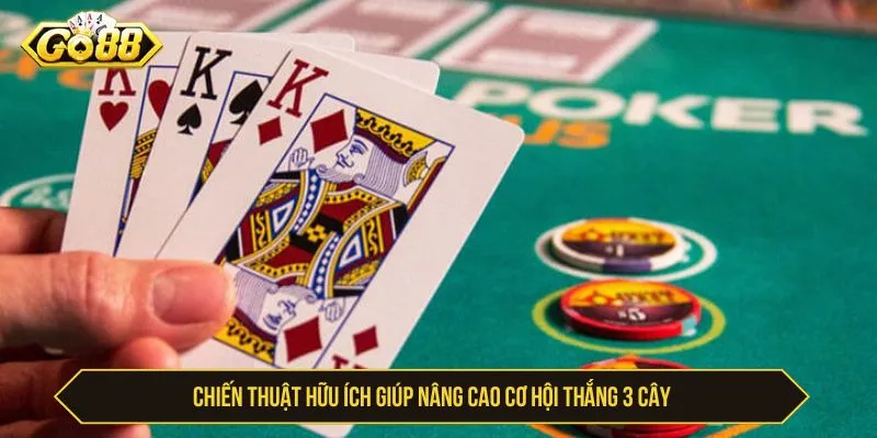 Luật Chơi 3 Cây GO88 Và Bí Kíp Đánh Bại Mọi Đối Thủ Chiến thuật hữu ích giúp nâng cao cơ hội thắng 3 cây